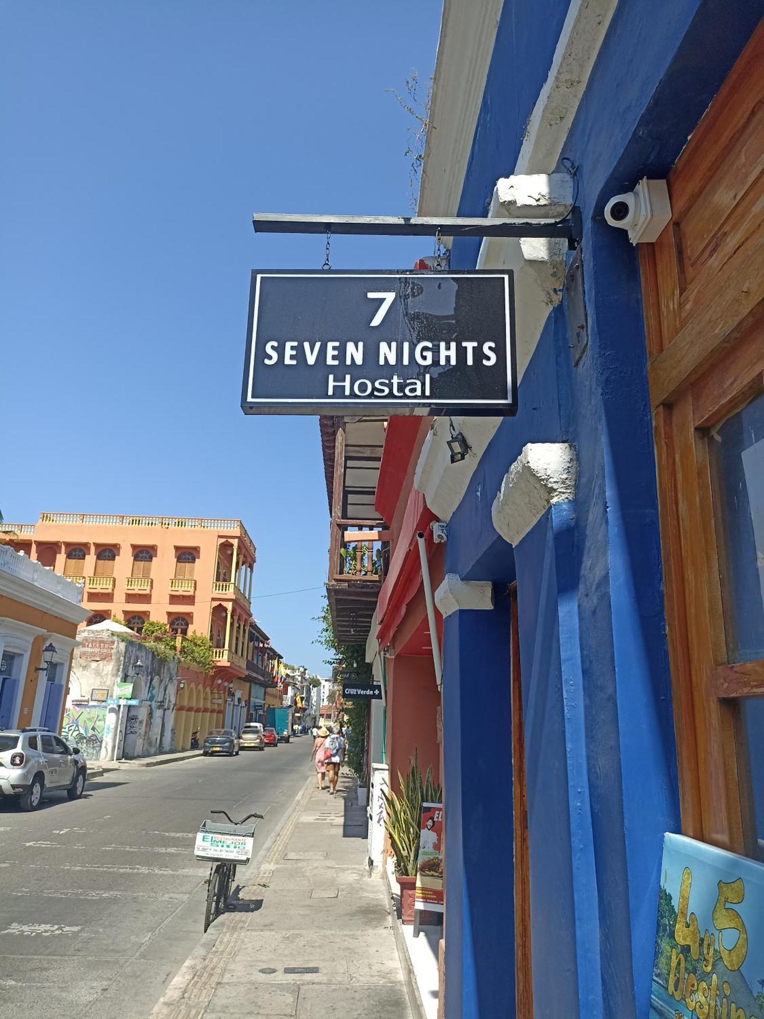 Seven Nights Hostel Cartagena Kültér fotó