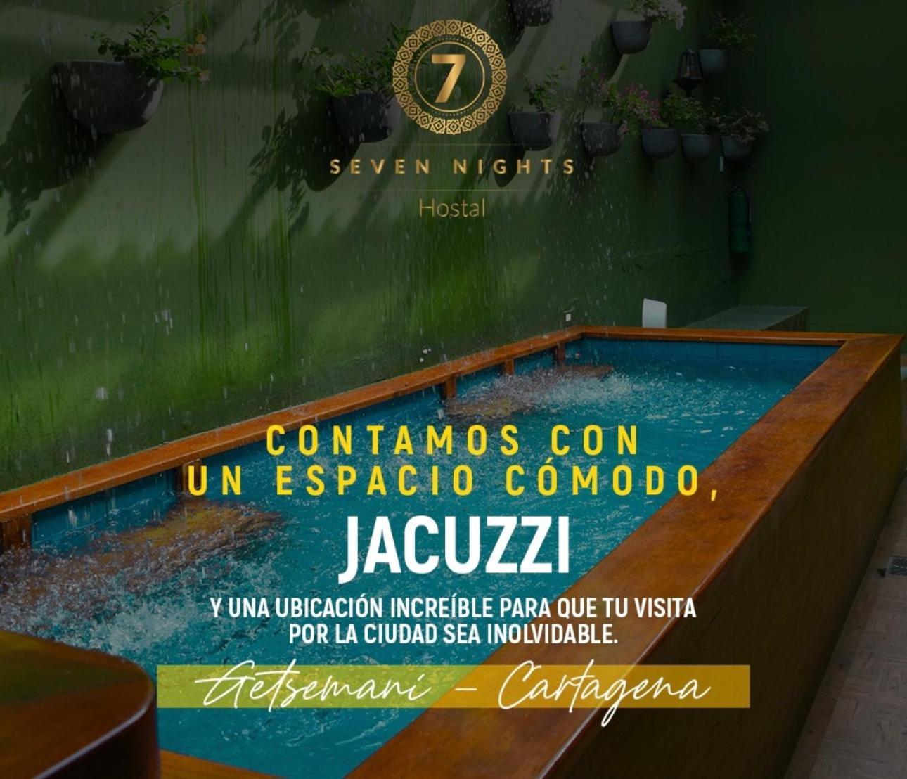 Seven Nights Hostel Cartagena Kültér fotó